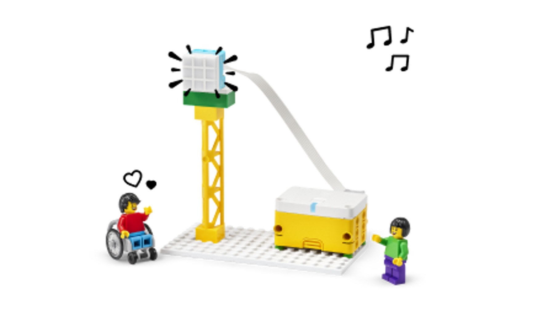 Comunícate con luz y sonido